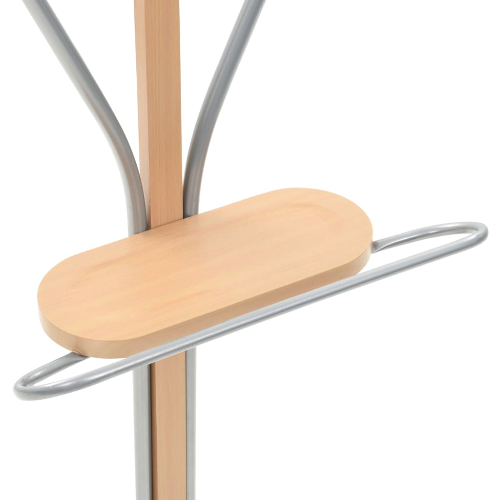 Suit Stand 45 X 35 X 107 Cm Naturell Braun - Fuer Daheim