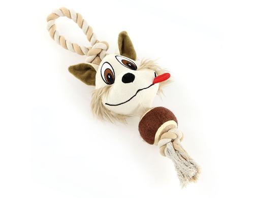 SwissPet Hunde-Spielzeug Crazy-Fox, 40 cm - Fuer Daheim