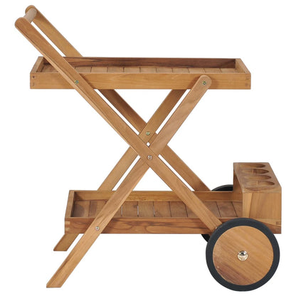 Teewagen Massivholz Teak - Fuer Daheim