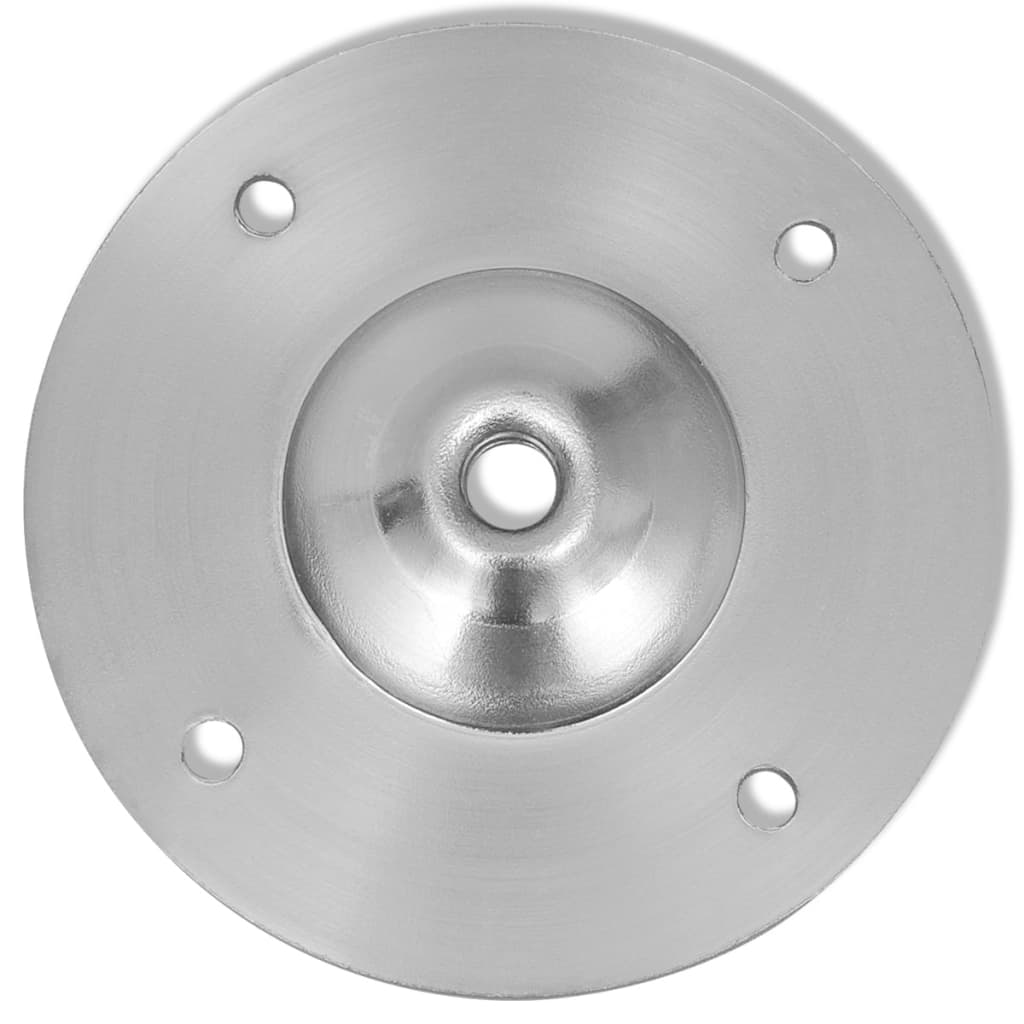 Teleskopische Tischbeine 4 Stk. Gebürstetes Nickel 710-1100 Mm Nickel-gebürstet - Fuer Daheim