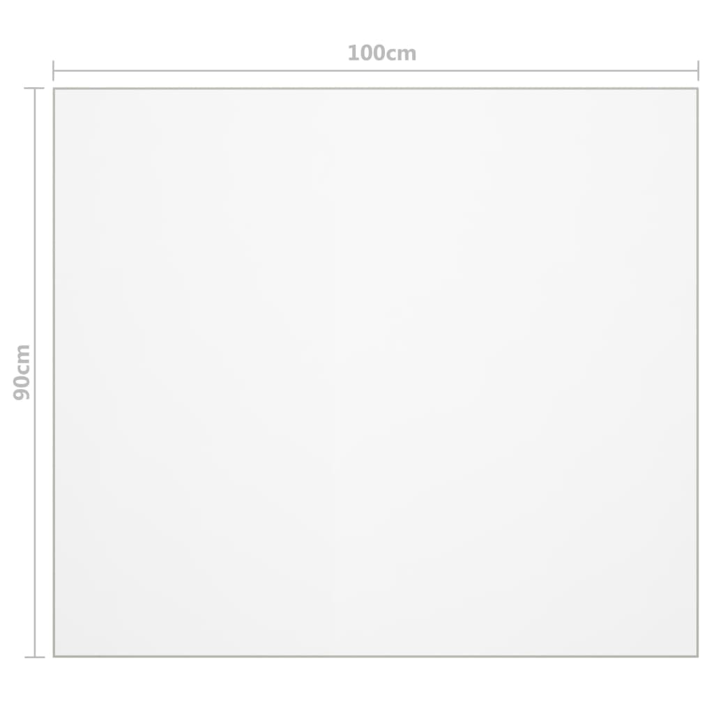 Tischfolie Matt 100X90 Cm 1,6 Mm Pvc 100 x 90 cm - Fuer Daheim