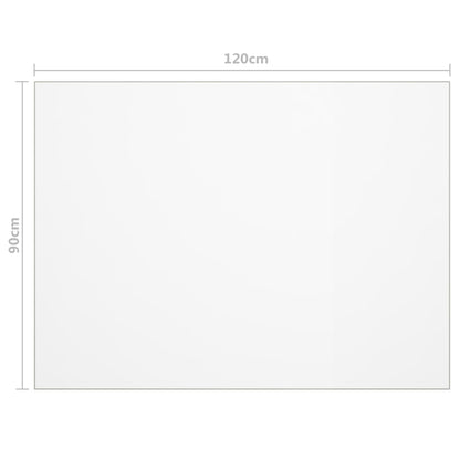 Tischfolie Transparent 120X90 Cm 1,6 Mm Pvc 120 x 90 cm - Fuer Daheim