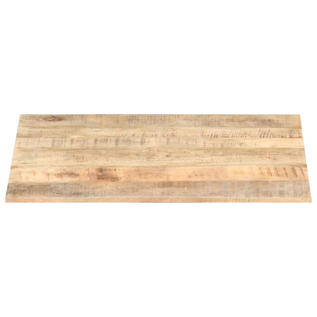 Tischplatte Massivholz Mango 15-16 Mm 80X60 Cm 80 x 60 cm 15-16 mm massives Mangoholz - Fuer Daheim