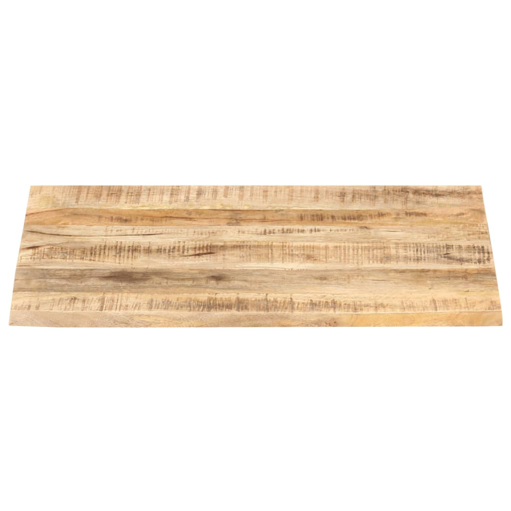 Tischplatte Massivholz Mango 25-27 Mm 70X60 Cm 70 x 60 cm 25-27 mm massives Mangoholz - Fuer Daheim