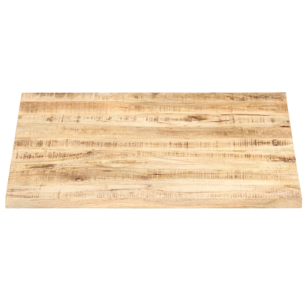 Tischplatte Massivholz Mango 25-27 Mm 70X70 Cm 70 x 70 cm 25-27 mm massives Mangoholz - Fuer Daheim