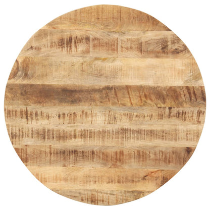 Tischplatte Massivholz Mango Rund 15-16 Mm 50 Cm 50 cm 15-16 mm massives Mangoholz - Fuer Daheim