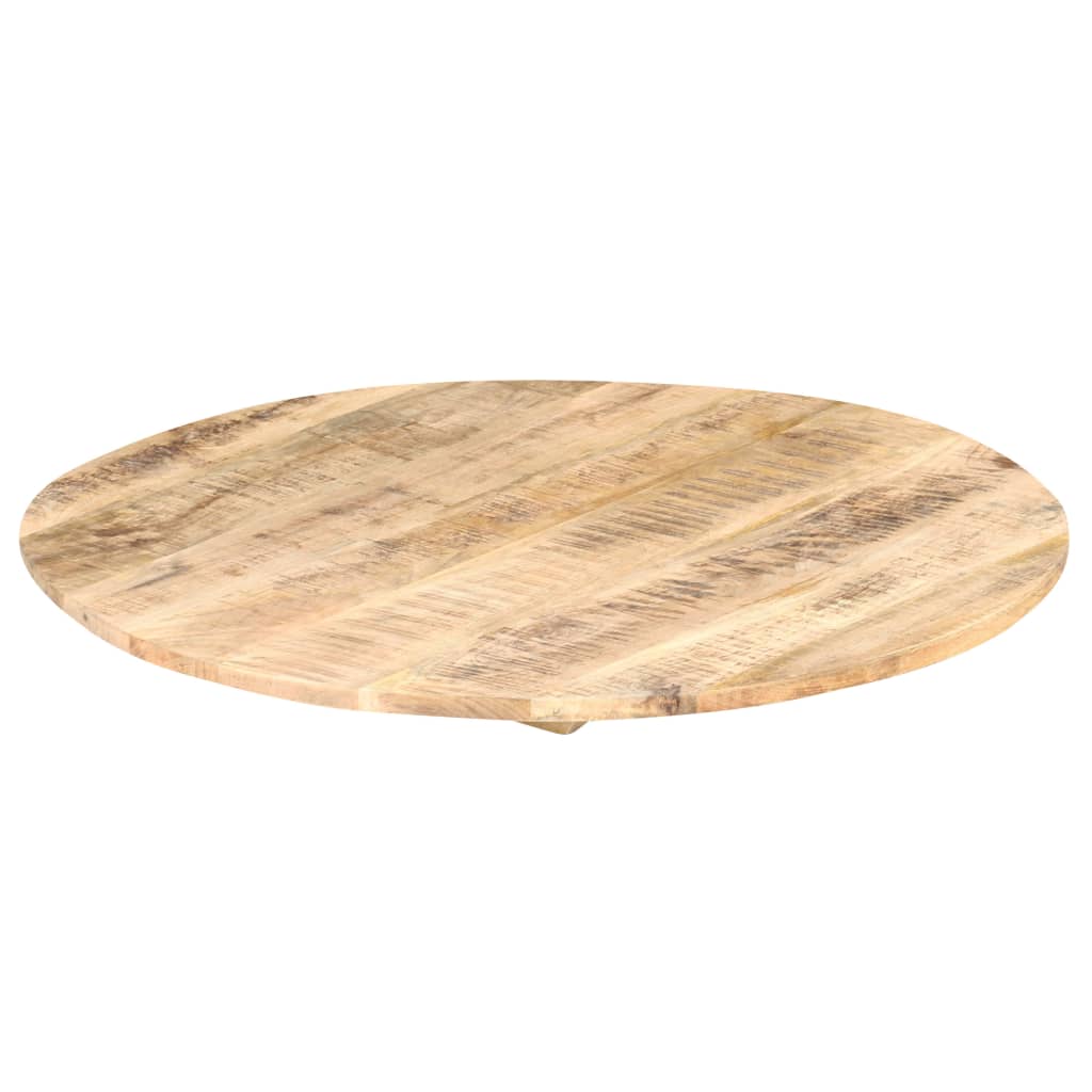 Tischplatte Massivholz Mango Rund 15-16 Mm 80 Cm 80 cm 15-16 mm massives Mangoholz - Fuer Daheim