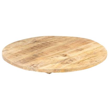 Tischplatte Massivholz Mango Rund 25-27 Mm 80 Cm 80 cm 25-27 mm massives Mangoholz - Fuer Daheim