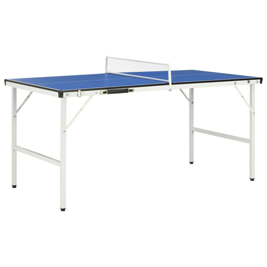 Tischtennisplatte Mit Netz 5 Fuß 152×76×66 Cm Blau - Fuer Daheim