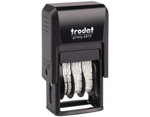 Trodat Wort- und Datumsstempel Printy-Dater 4810 - Fuer Daheim