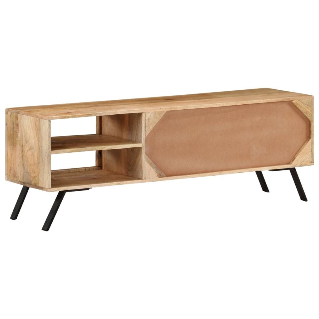 Tv-Schrank 110X30X40 Cm Mango Massivholz - Fuer Daheim