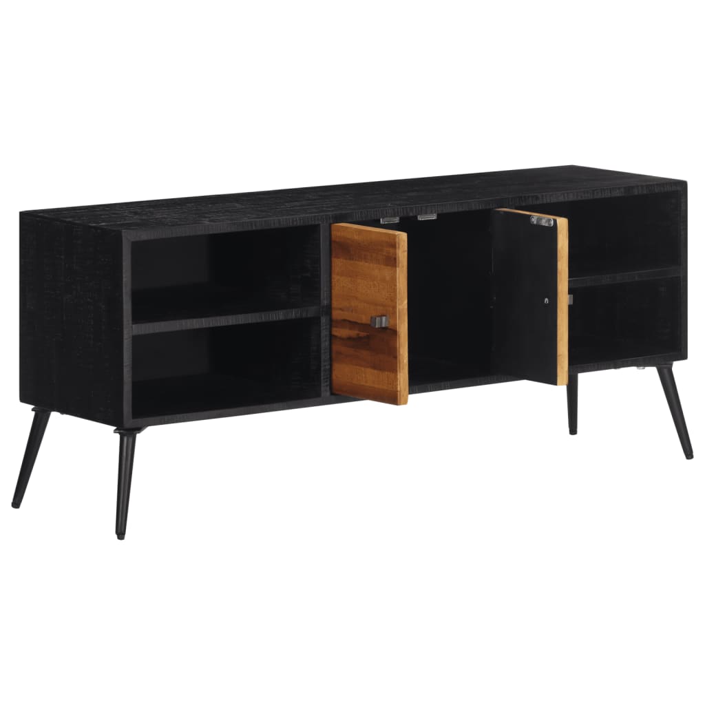 Tv-Schrank 112X31X45 Cm Recyceltes Massivholz Teak - Fuer Daheim