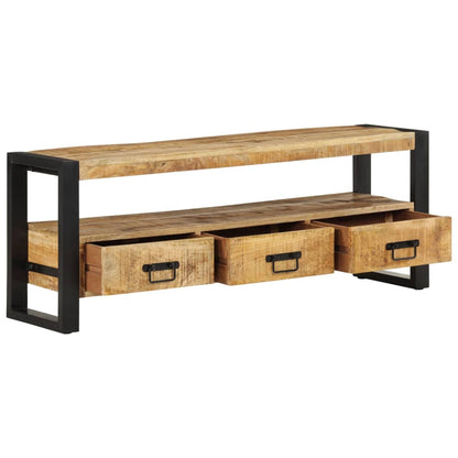 Tv-Schrank 120X30X45 Cm Massivholz Mango 120 x 30 x 45 cm massives Mangoholz - Fuer Daheim