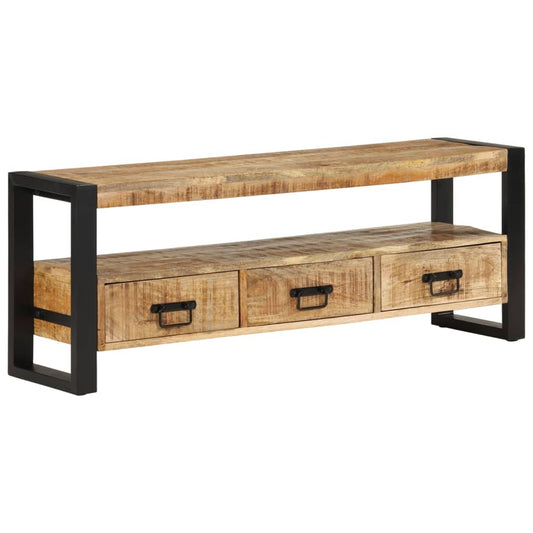 Tv-Schrank 120X30X45 Cm Massivholz Mango 120 x 30 x 45 cm massives Mangoholz - Fuer Daheim