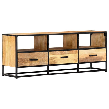 Tv-Schrank 120X30X45 Cm Massivholz Mango - Fuer Daheim