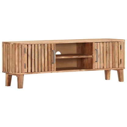 Tv-Schrank 130 X 30 X 45 Cm Akazie Massivholz - Fuer Daheim