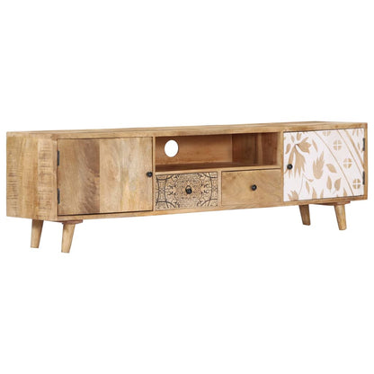 Tv-Schrank 140X30X40 Cm Massivholz Mango - Fuer Daheim