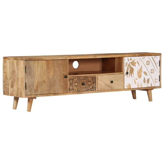 Tv-Schrank 140X30X40 Cm Massivholz Mango - Fuer Daheim