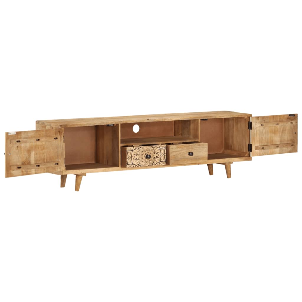 Tv-Schrank 140X30X40 Cm Massivholz Mango - Fuer Daheim