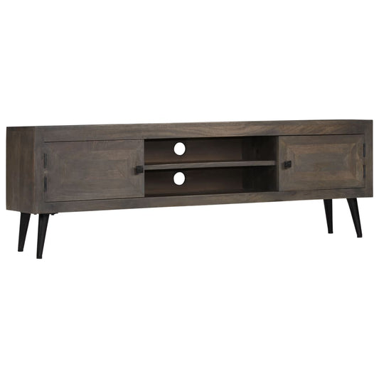 Tv-Schrank Mangoholz Massiv 140 X 30 X 45 Cm - Fuer Daheim