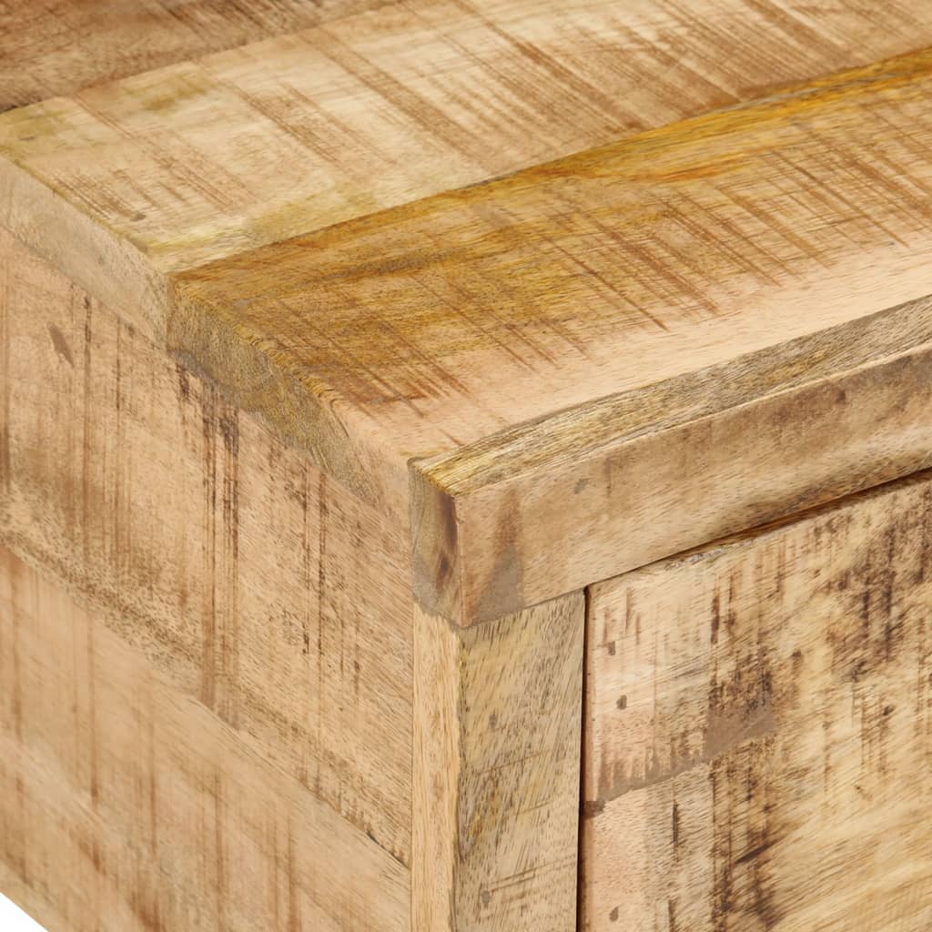 Tv-Schrank Massivholz Mango 112 x 30 x 40 cm massives Mangoholz - Fuer Daheim