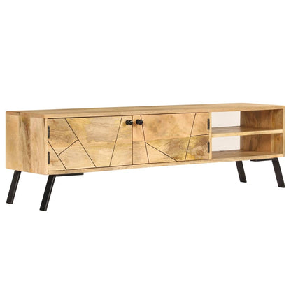 Tv-Schrank Massivholz Mango 140X30X40 Cm - Fuer Daheim