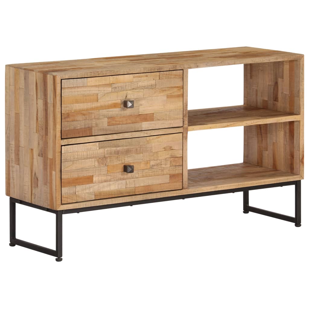 Tv-Schrank Recyceltes Teakholz 90 X 30 X 55 Cm - Fuer Daheim