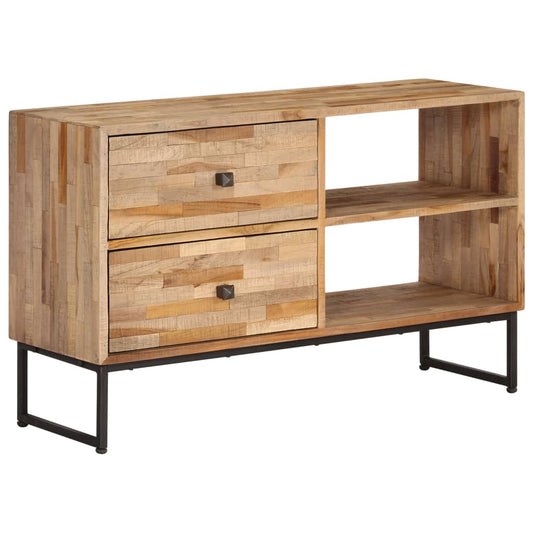 Tv-Schrank Recyceltes Teakholz 90 X 30 X 55 Cm - Fuer Daheim