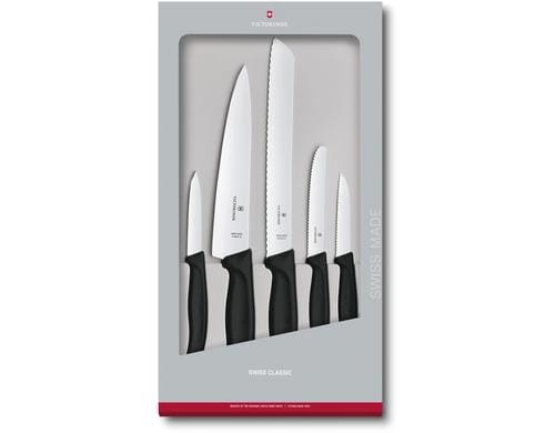 Victorinox Messerset 5 Teilig - Fuer Daheim