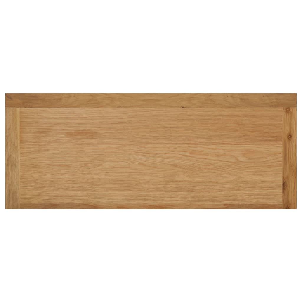 Weinschrank Für 11 Flaschen 80 X 32 X 80 Cm Eiche Massivholz Braun - Fuer Daheim